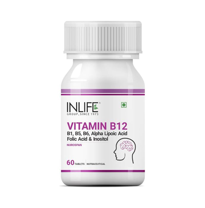 Inlife vitamin b12 ala tablet (60'S)