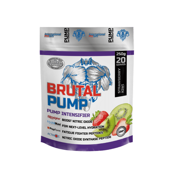 International Protein Brutal Pump Powder Strawberry Kiwi (250gm)