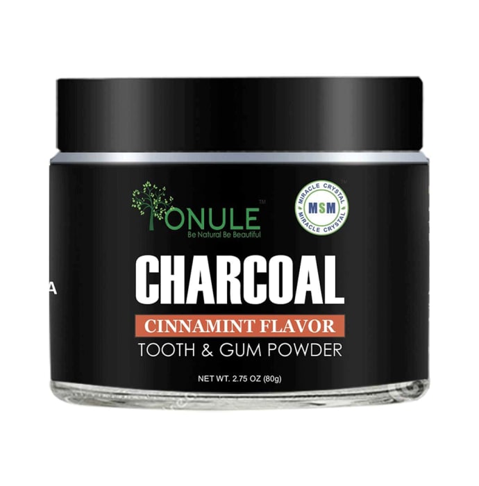 Ionule Charcoal Tooth & Gum Powder Cinnamint (80gm)