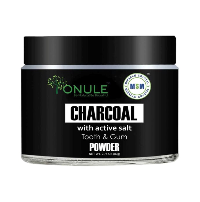 Ionule Charcoal Tooth & Gum Powder with Active salt (80gm)