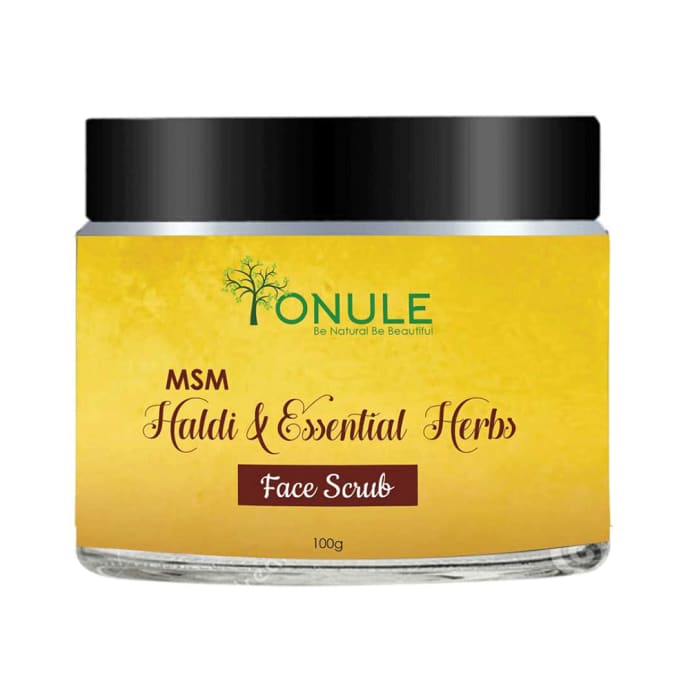 Ionule MSM Haldi & Essential Herbs Face Scrub (100gm)