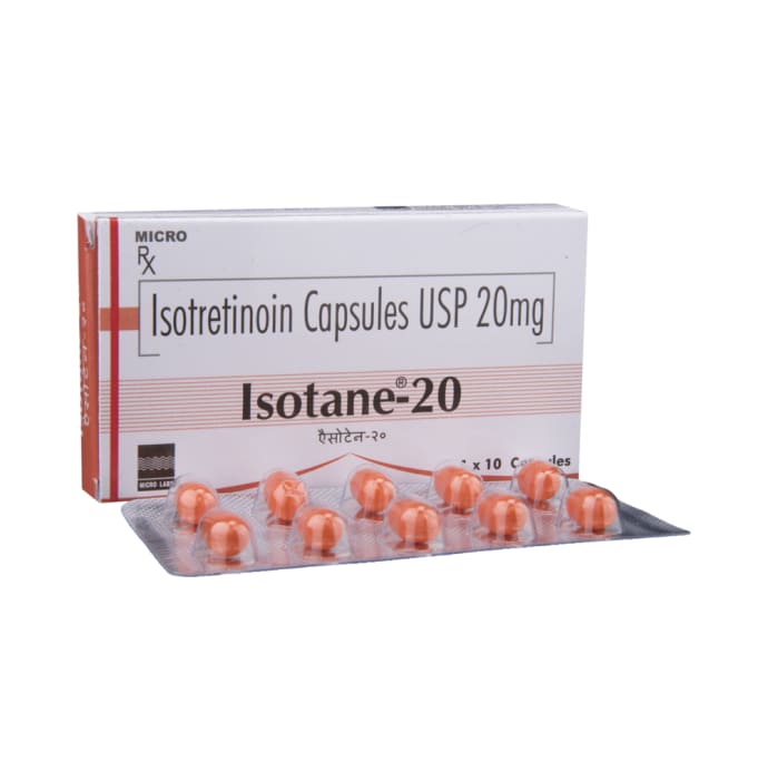 Isotane 20mg Capsule (10'S)