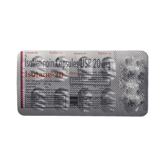 Isotane 20mg Capsule (10'S)