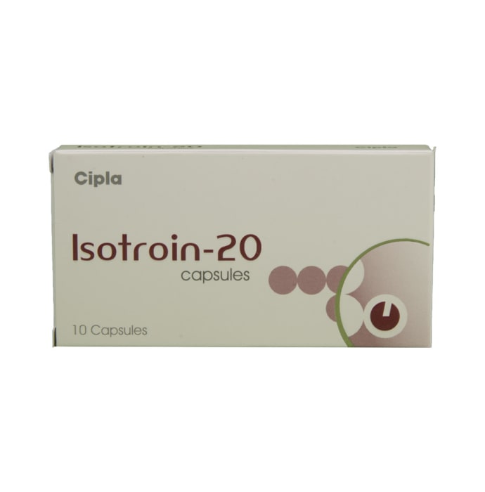 Isotroin 20mg Capsule (10'S)