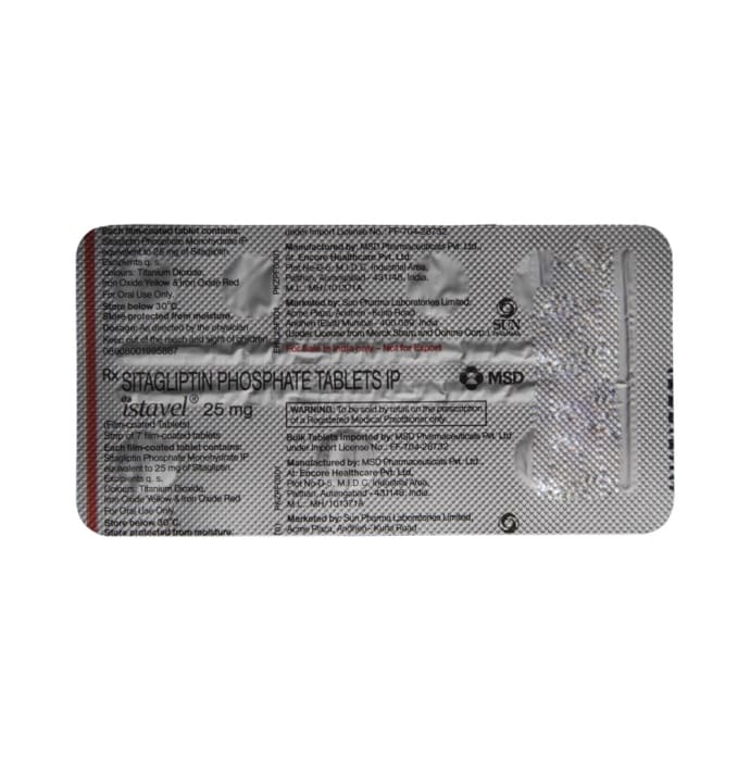 Istavel 25mg Tablet (7'S)