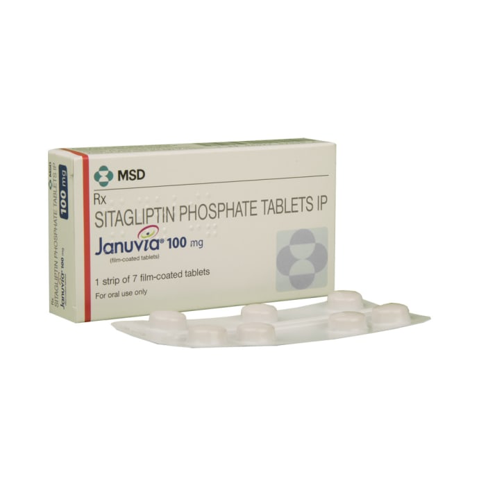 Januvia 100mg Tablet (15'S)