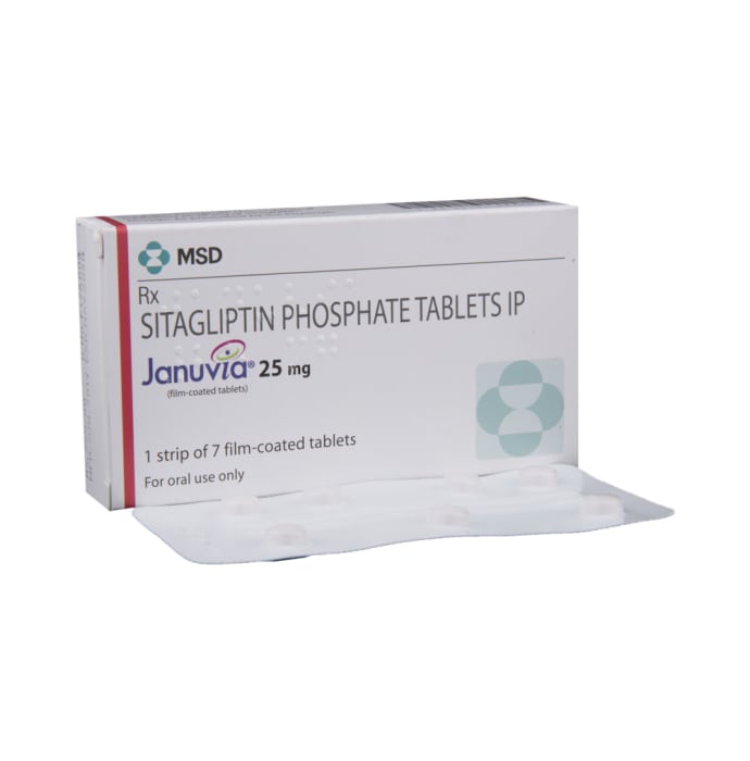 Januvia 25mg Tablet (7'S)