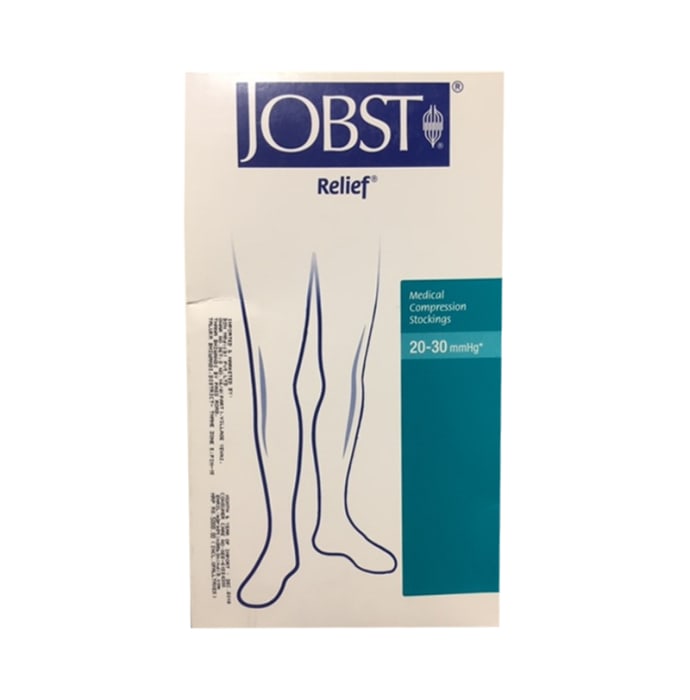 Jobst Relief CCL2 AG Above Knee Medical Compression Stockings Large Beige