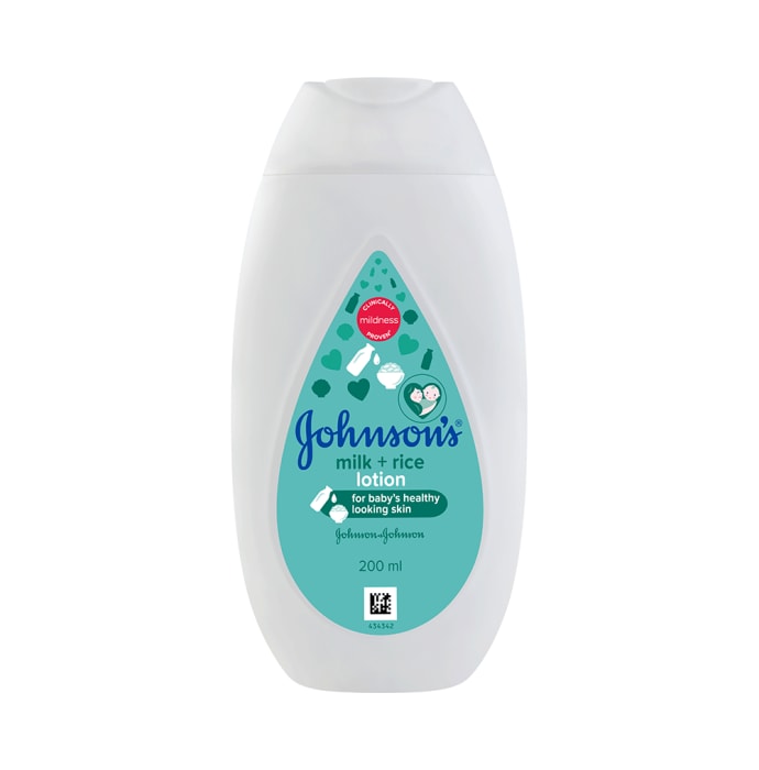 Johnson's Baby Milk + Rice Lotion (100ml)