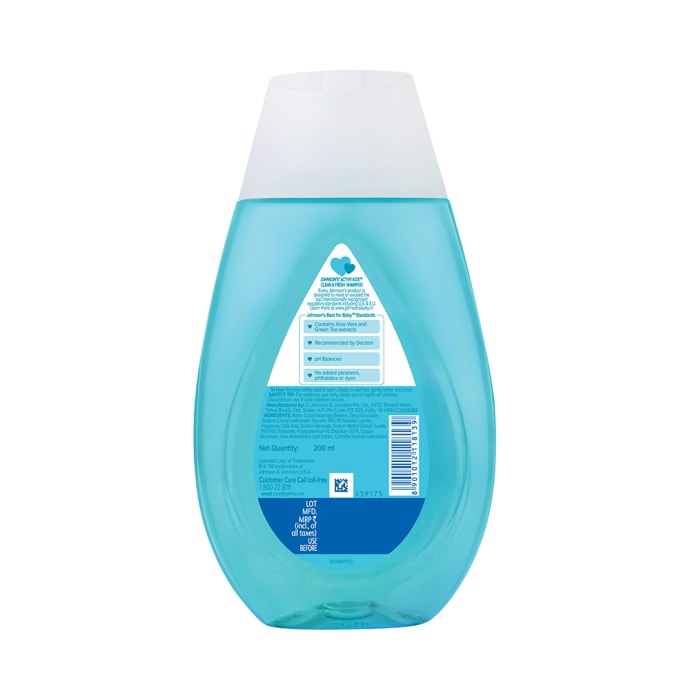 Johnsons active kids clean & fresh shampoo