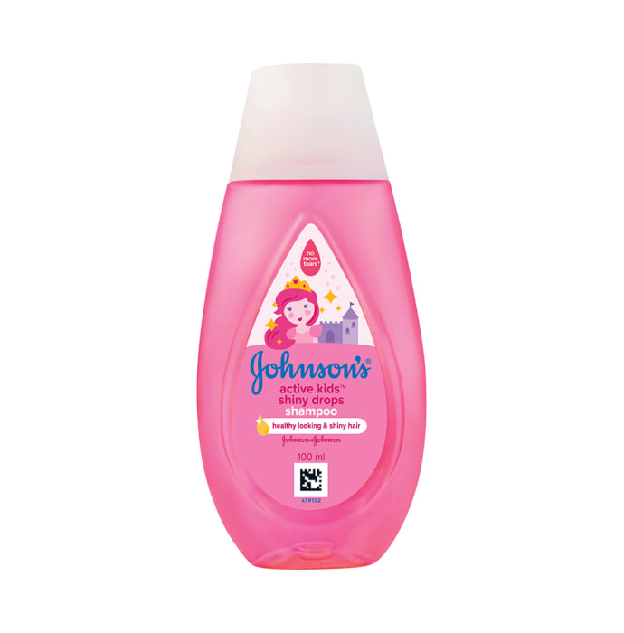 Johnsons active kids shiny drops shampoo with argan oil