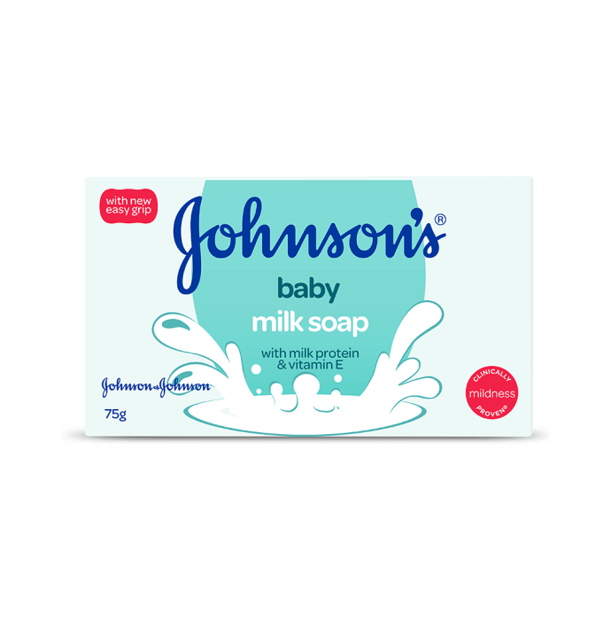 Johnsons baby milk soap pack of 3