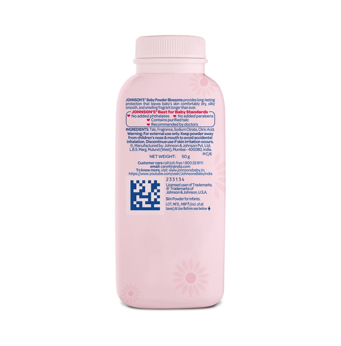 Johnsons baby powder blossoms