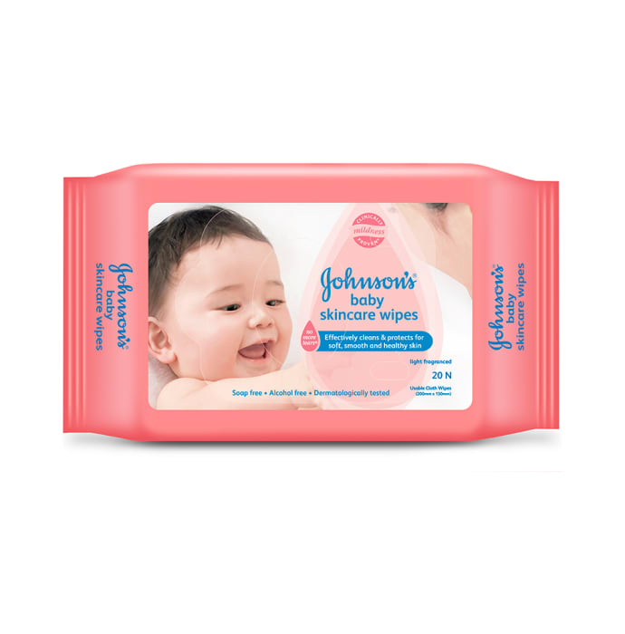 Johnsons baby skincare wipes