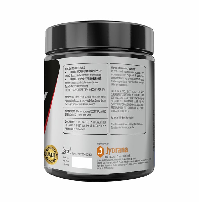 Jyorana Essential Amino Energy Powder Orange (300gm)