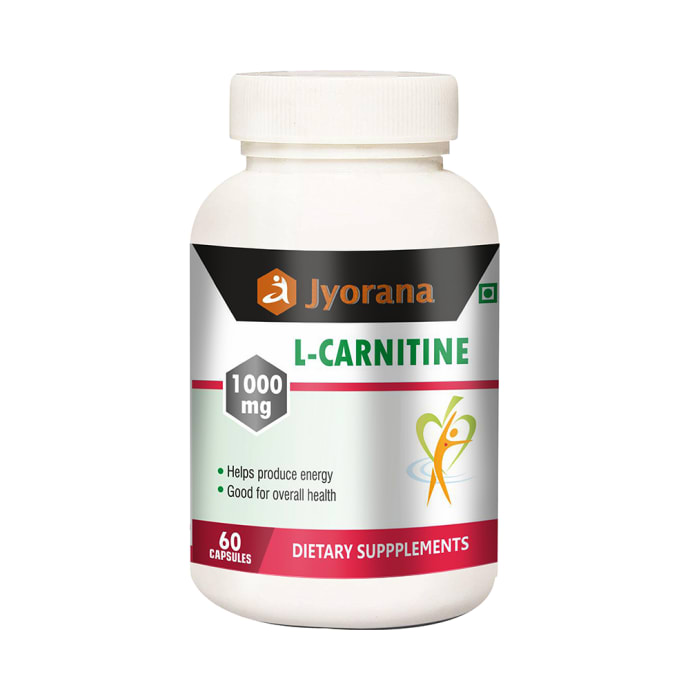 Jyorana L-Carnitine 1000mg Capsule (60'S)