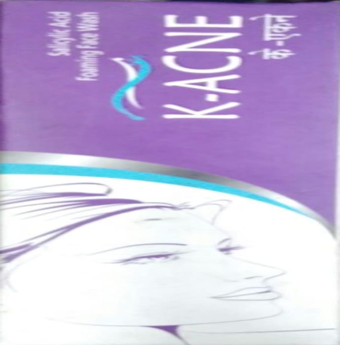 K acne foaming face wash (60ml)