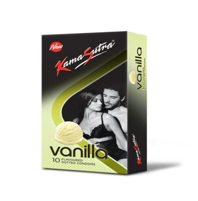 Kamasutra Dotted Condom Vanilla