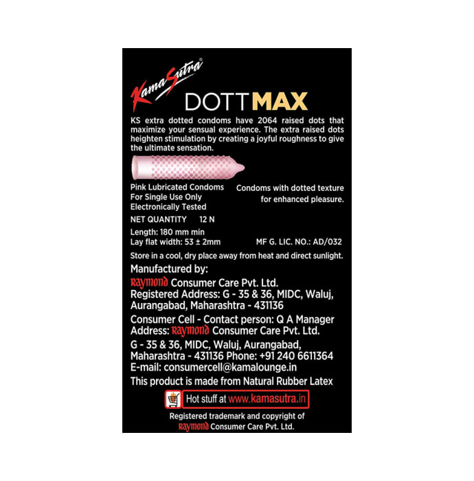 Kamasutra Dottmax Condom