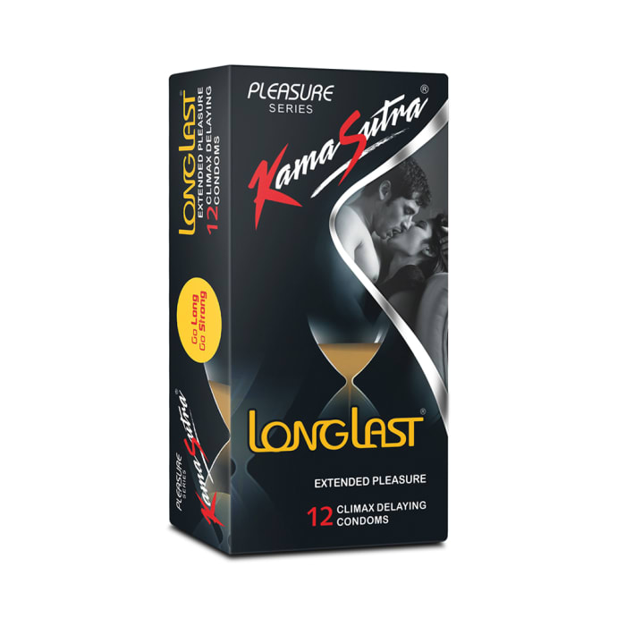 Kamasutra Pleasure Series Longlast Condom