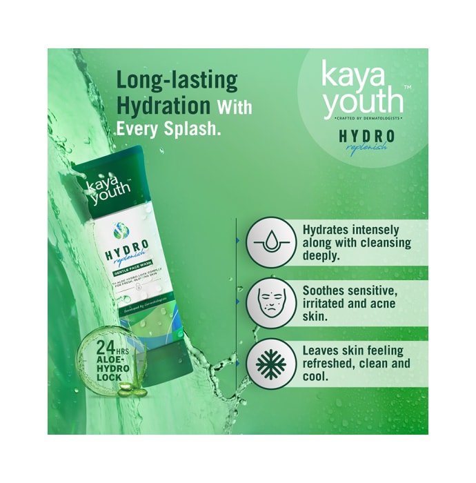 Kaya Youth Hydro Replenish Gentle Face Wash (100gm)