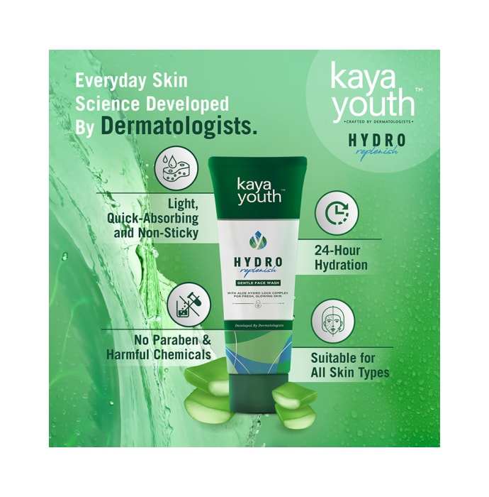 Kaya Youth Hydro Replenish Gentle Face Wash (100gm)