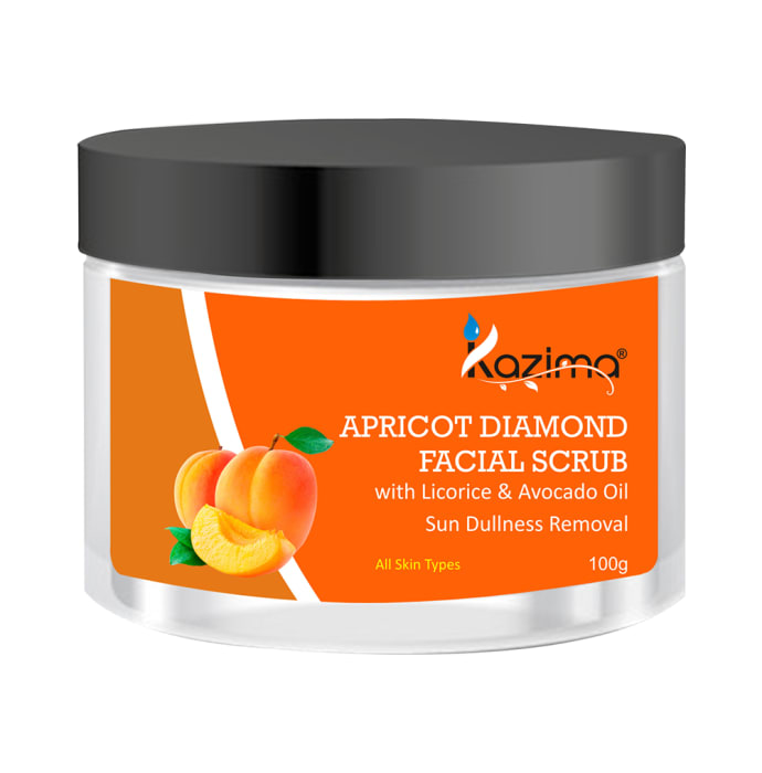 Kazima Facial Scrub Apricot Diamond (100gm)