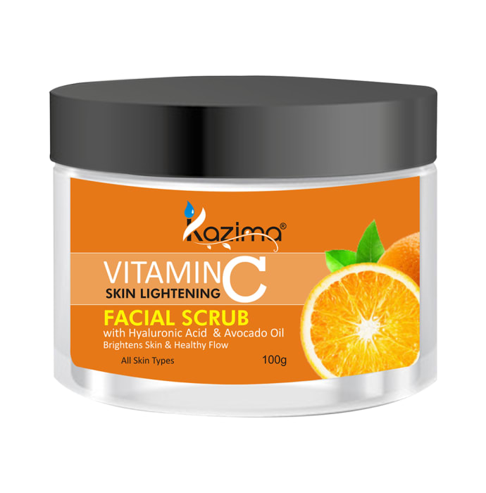 Kazima Facial Scrub Vitamin C Skin Lightening (100gm)