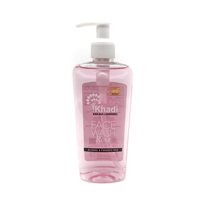 Khadi Kailash Luxurious Rose Face Wash (180ml)