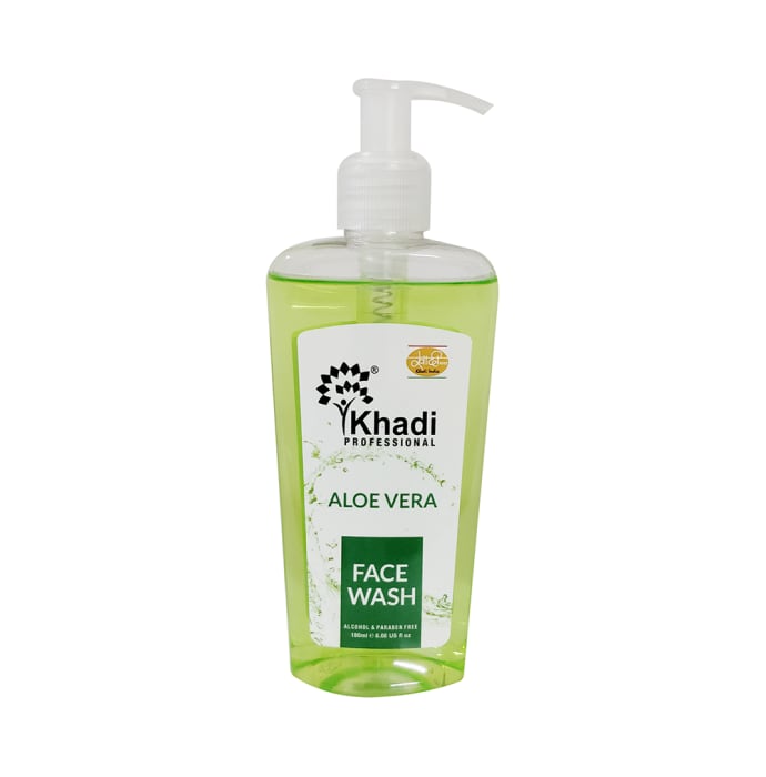 Khadi Professional Face Wash Aloe Vera (180ml)