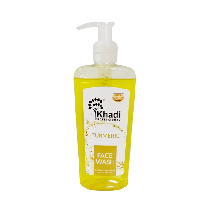 Khadi Professional Face Wash Turmeric (180ml)