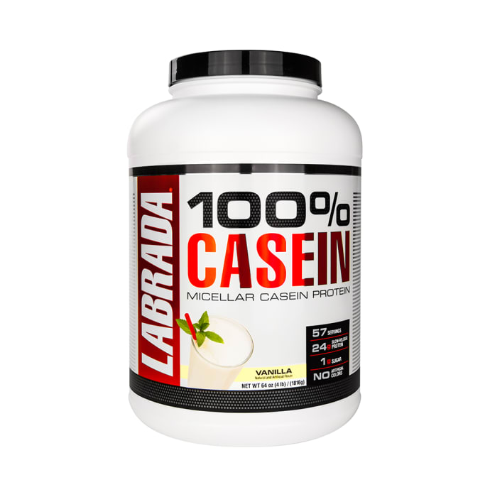 Labrada Nutrition 100% Casein Powder Vanilla (4lb)