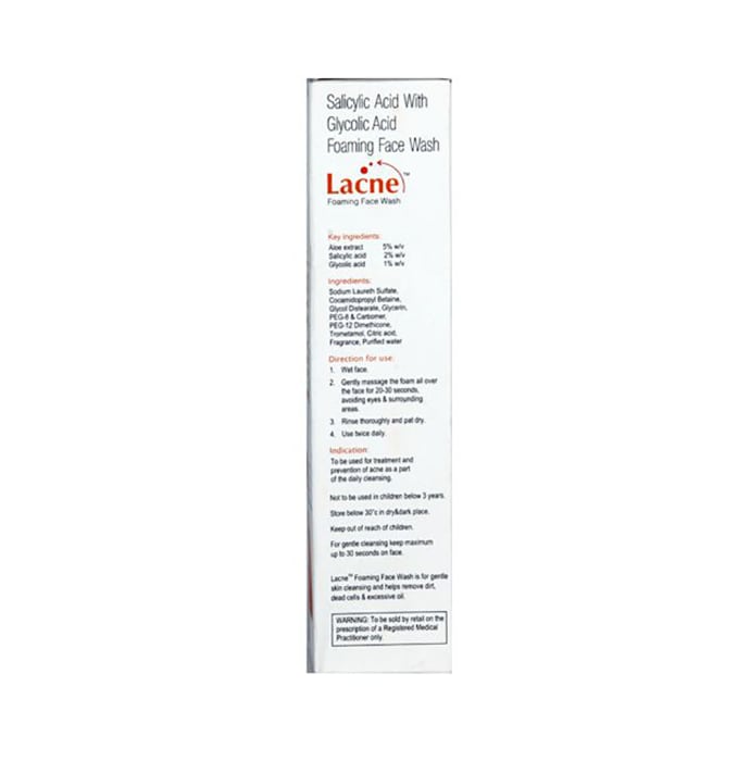 Lacne foaming face wash (60ml)