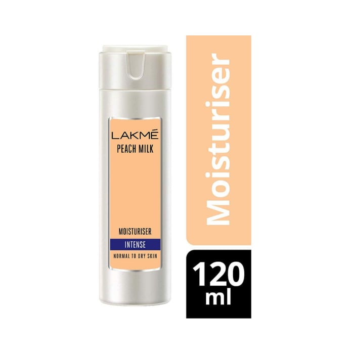 Lakme Peach Milk Moisturiser Intense Normal To Dry Skin (120ml)