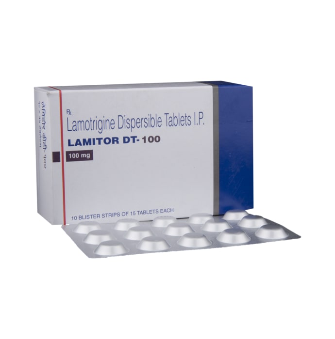 Lamitor 100mg Tablet DT (15'S)