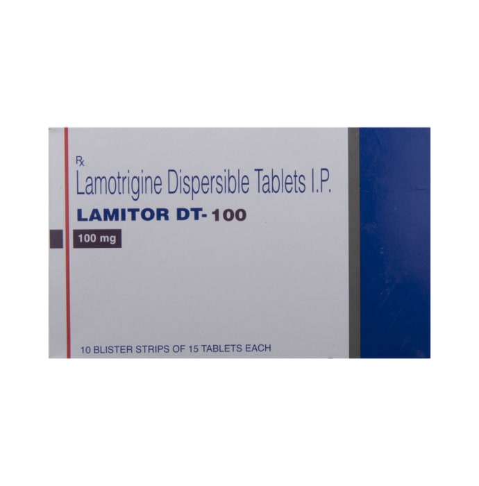 Lamitor 100mg Tablet DT (15'S)