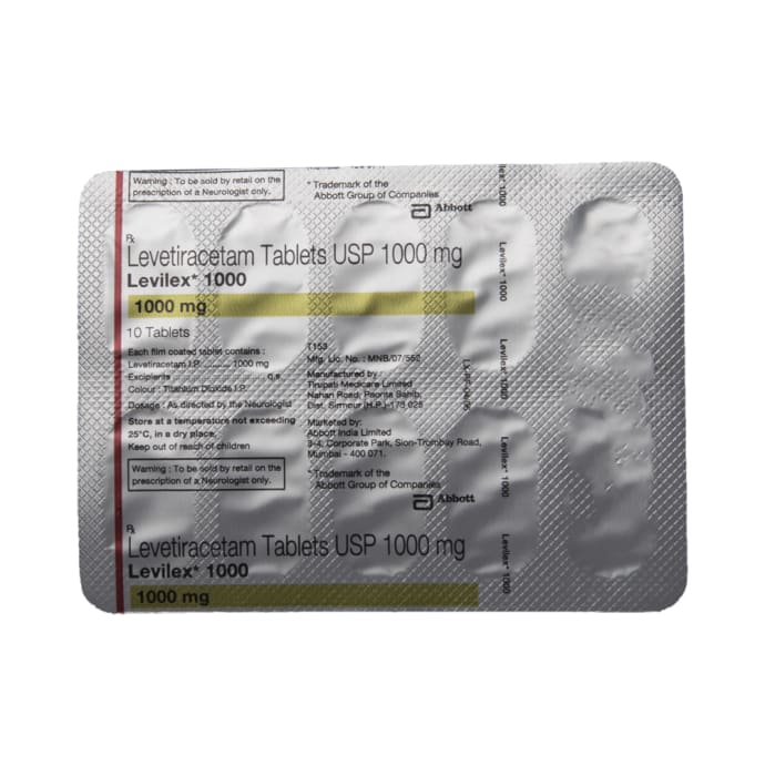 Levilex 1000mg Tablet (10'S)