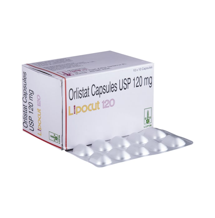 Lipocut 120mg Capsule (10'S)