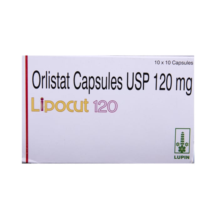 Lipocut 120mg Capsule (10'S)