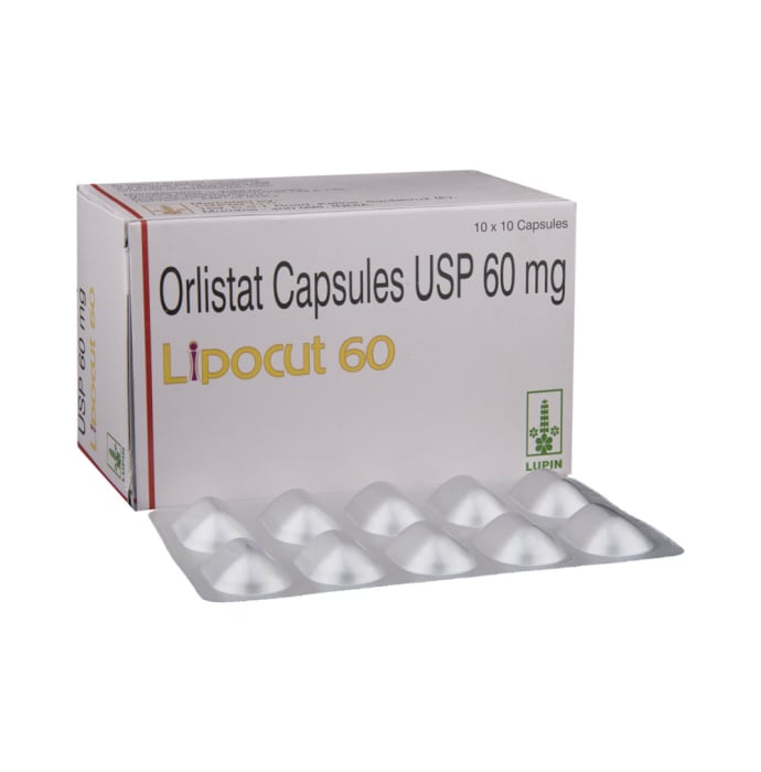 Lipocut 60mg Capsule (10'S)