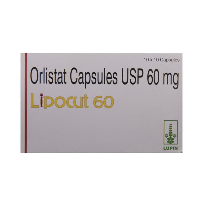 Lipocut 60mg Capsule (10'S)