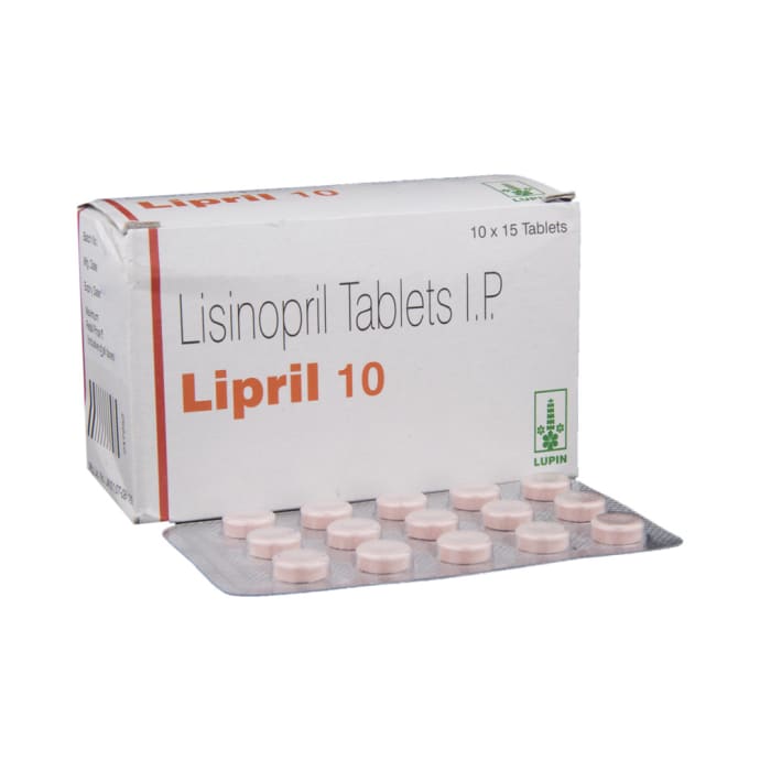 Lipril 10mg Tablet (15'S)