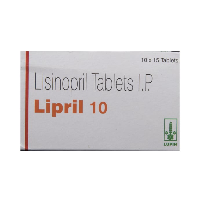 Lipril 10mg Tablet (15'S)