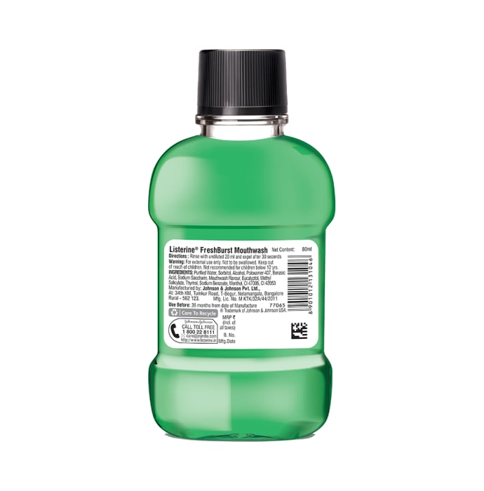 Listerine freshburst mouth wash (250ml)