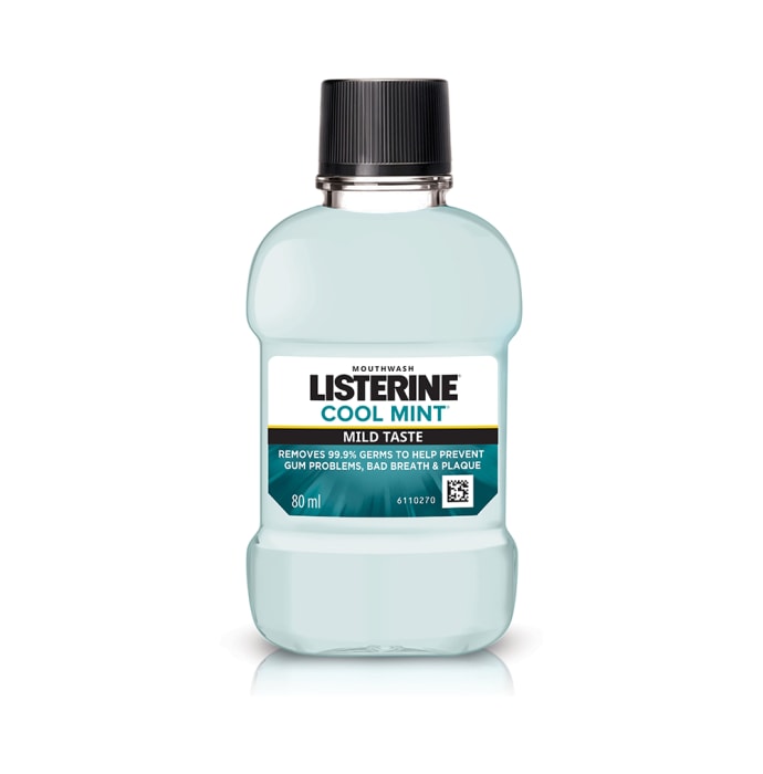 Listerine Mouth Wash Cool Mint Mild Taste (250ml)