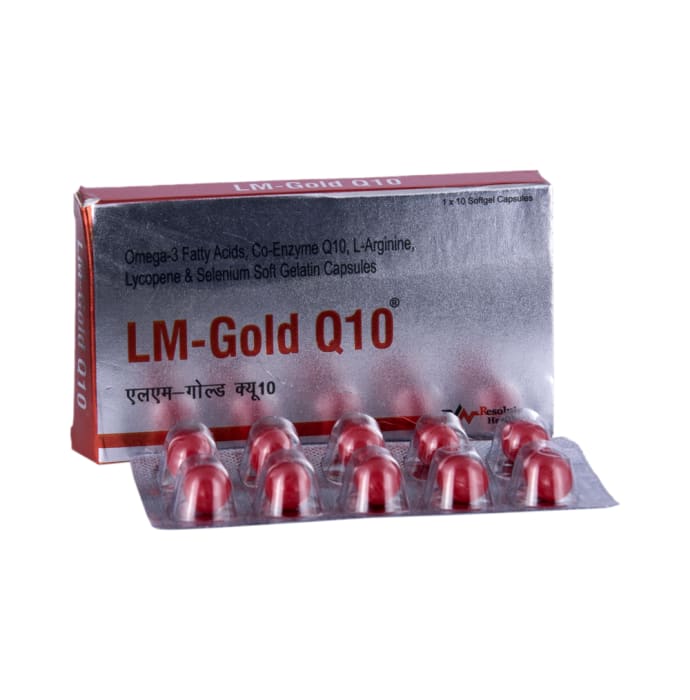 LM-Gold Q10 Soft Gelatin Capsule (10'S)