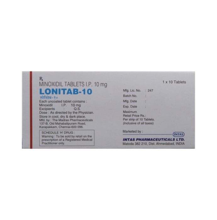 Lonitab 10mg Tablet (10'S)