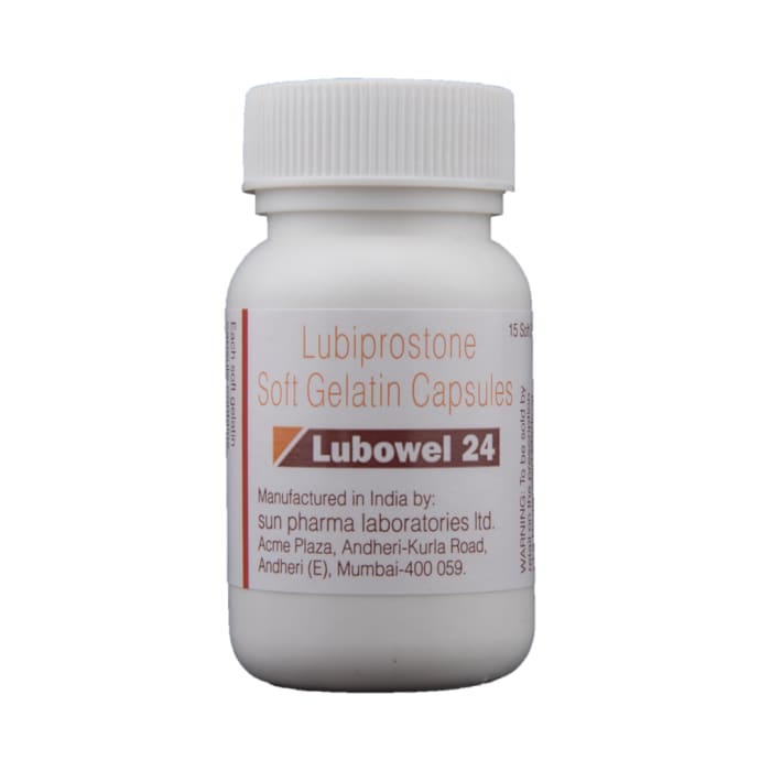 Lubowel 24mcg Soft Gelatin Capsule (15'S)