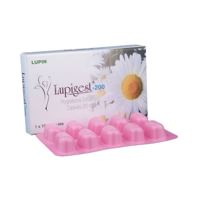 Lupigest 200mg Soft Gelatin Capsule (10'S)