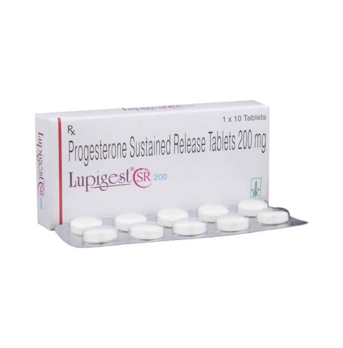 Lupigest 200mg Tablet SR (10'S)